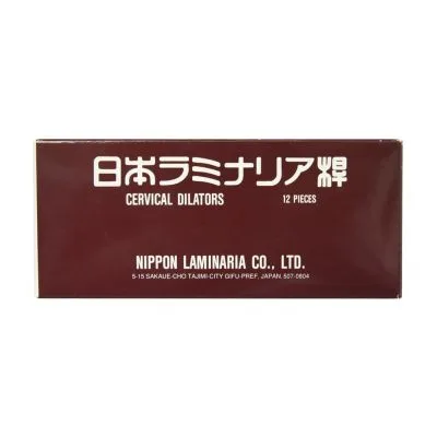 日本ラミナリア桿 L 大 子宮頸管拡張器 22205603 12ホンイリ