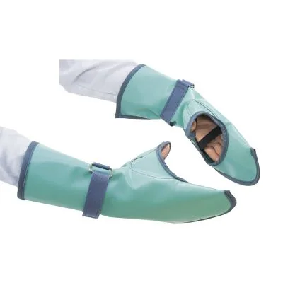 アンギオ用防護手袋 X線防護用前掛 24336300 HAGOROMO マエダ SGA-25 ソフライト グリーン