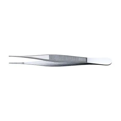 マツヨシ眼科ピンセット 無鈎 鑷子 05285000 松吉医科器械 MY-9226A ステンレス 110MM