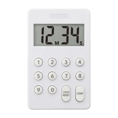デジタルタイマー100分計 24894700 タニタ TD-415 ホワイト