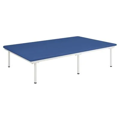 SD訓練台 プラットホーム 25297802 ビニルレザーメディブルー 高田ベッド製作所 TB-1486 120X45CM W1200×D2000×H450mm