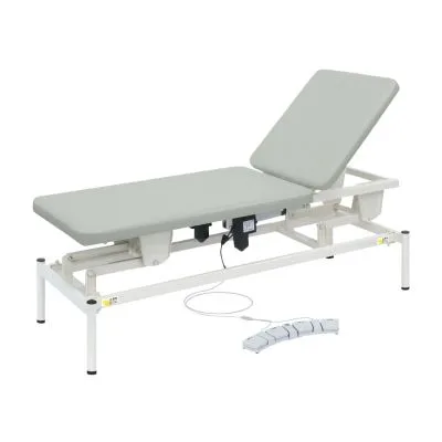 2M電動リモス 電動昇降台 25298102 ビニルレザーグレー 高田ベッド製作所 TB-1516 70X180CM W700×D1800×H450～810mm
