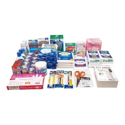 LEアルミ防災用救急セット 防災用品 25454700 日進医療器 782618 50ニンヨウ
