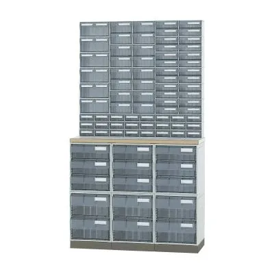 アンプル・外用薬キャビネット 薬品戸棚 01342600 透明 サカセ化学工業 K-3201