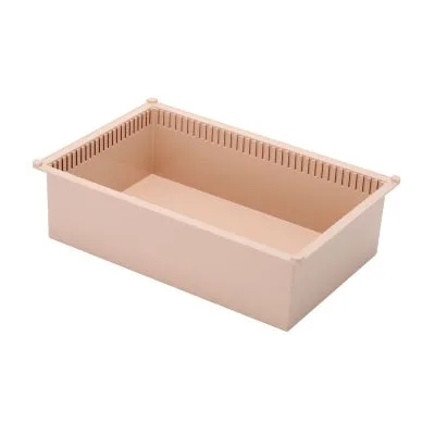 プラスチックトレー キャビネット用トレー 01254702 ピーチ サカセ化学工業 PT64-17