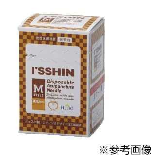 ディスポ鍼Mstyle 寸3-5番/紫 鍼灸鍼 25315709 JT1-2539 100ポン