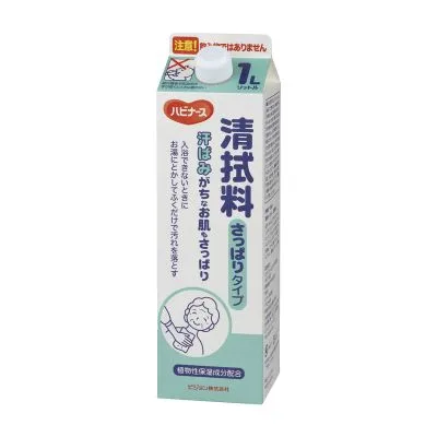 清拭料 さっぱりタイプ 清拭剤 07289001 ハビナース 1005665 1L 10704