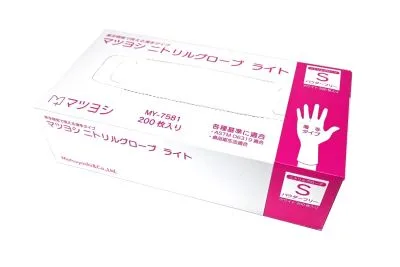 マツヨシニトリルグローブ ライト 25408600 松吉医科器械 MY-7581 S