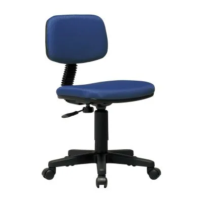 チェア 肘なし 椅子 24430301 ブルー ニシキ工業 KE-926