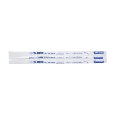 HUBY-COTIX検体採取用綿棒 24976800 山洋 009928A 100ホンイリ