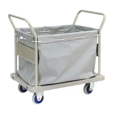 リネンカート ランドリー 25559000 金沢車輛 SH-27P グレー