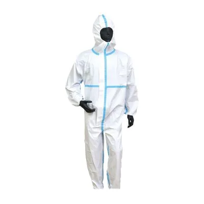 医療用化学防護服 感染防止衣 25693503 TSUBASA TBS-B10 2L ホワイト