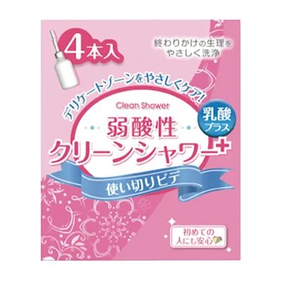 弱酸性クリーンシャワープラス 使い切りビデ 25722500 オカモトライフ+ 120ML 4ホンイリ