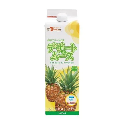 デザート&ムース パイン味 介護食品 25669901 フードケア 1L 6ホンイリ